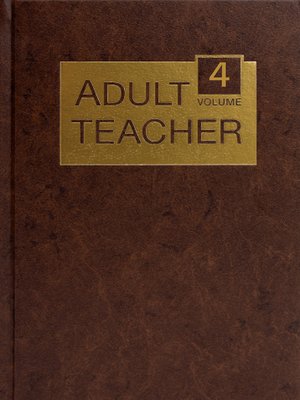cover image of Adult Teacher Volume 4